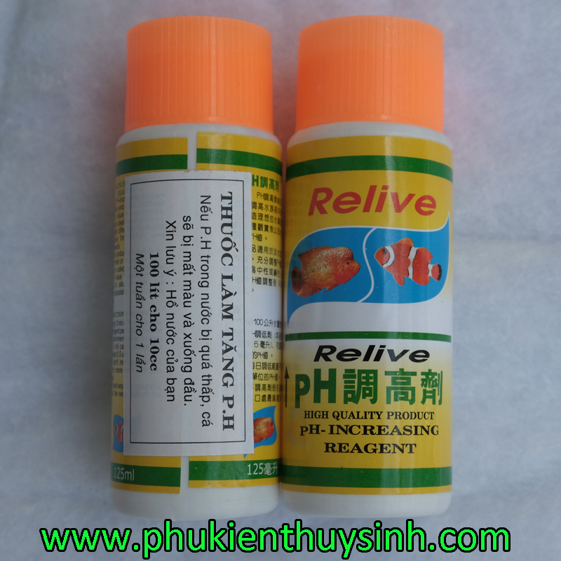 Thuốc làm tăng pH RELIVE 125ml Thuốc làm tăng pH RELIVE 125ml