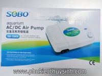 Máy bơm oxy 2 dòng điện SOBO-10000 12W 250L/H