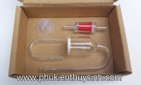 Trọn bộ sủi CO2, van 1 chiều, ống co