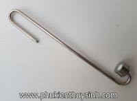 Sủi CO2 chữ S chất liệu INOX chống rỉ sét dài 25cm