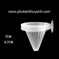 Phễu đựng trùng chỉ cho cá ăn
